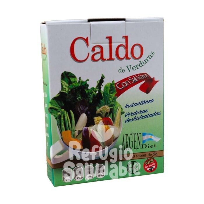 ARGENDIET - CALDO VERDURA CON SAL X10 SOBRES