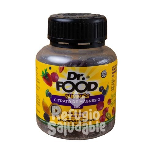 DR FOOD - GOMITA CITRATO MAGNESIO K2 D3 UVA X90 U