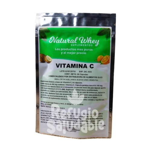 NATURAL WHEY - CAPSULA VITAMINA C PURA X60 U