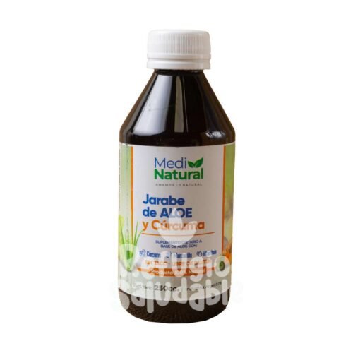 MEDINATURAL - JARABE ALOE CURCUMA X250 CC