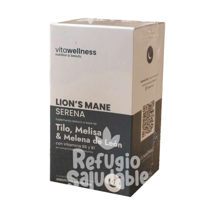 VITAWELLNESS - COMPRIMIDO MELENA SERENA TILO MELISA MELENA DE LEON X30 U