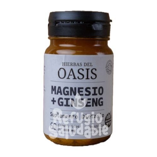 OASIS - COMPRIMIDO MAGNESIO GINSENG X60 U